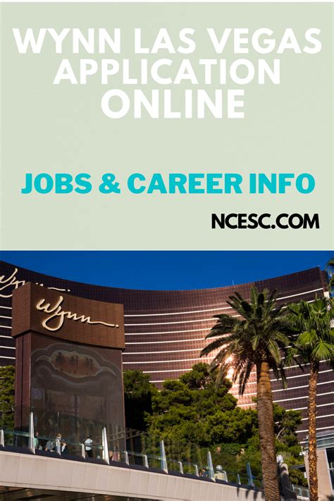 wynn las vegas jobs employment.
